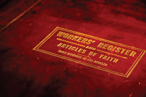 Workers Register and Articles of Faith Book Cover