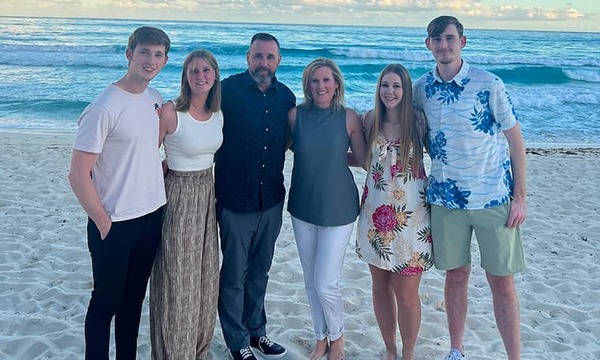 Brian Howard and family members