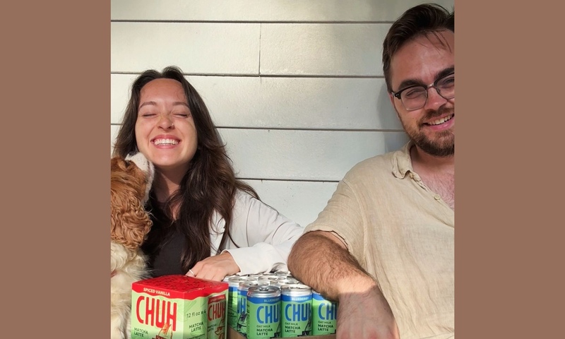 image shows Andrew and Chloe with the product