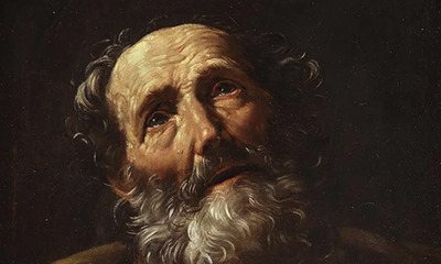 Saint Peter Penitent - oil on canvas
