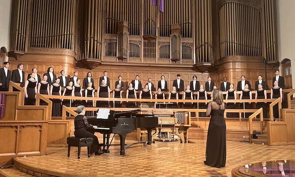 Image shows the Biola Chorale performing