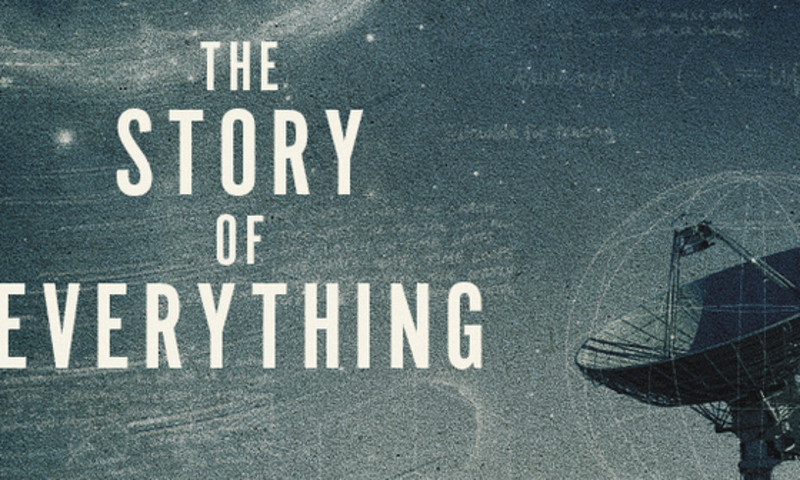 image shows the Story of Everything poster