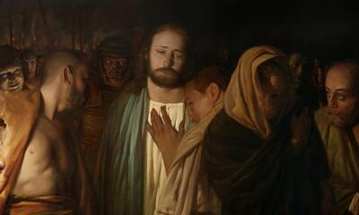 Painting of the Treachery of Judas