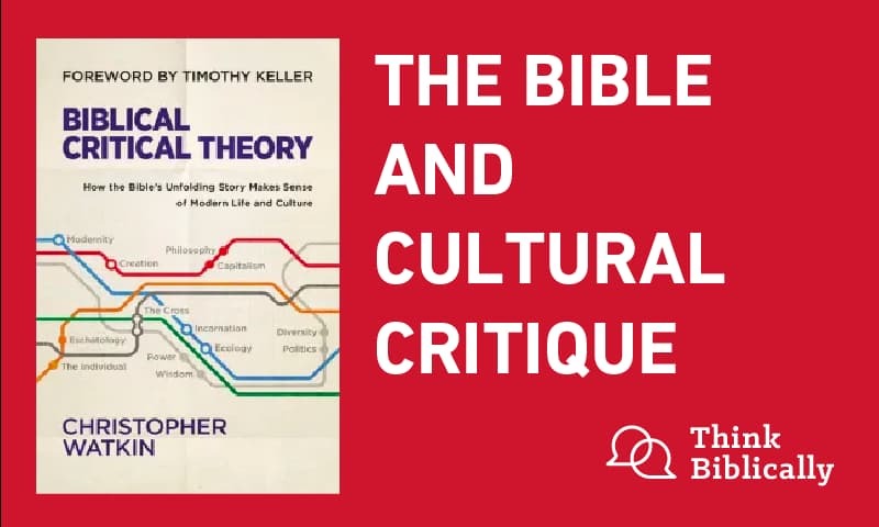 The Bible and Cultural Critique