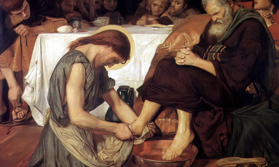 Jesus Washing Peter's Feet