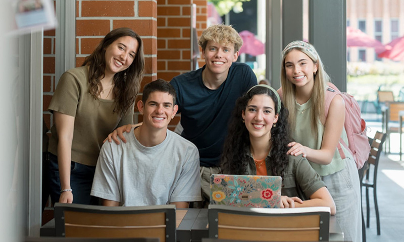 image shows Biola students