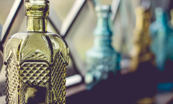 image of glass bottle