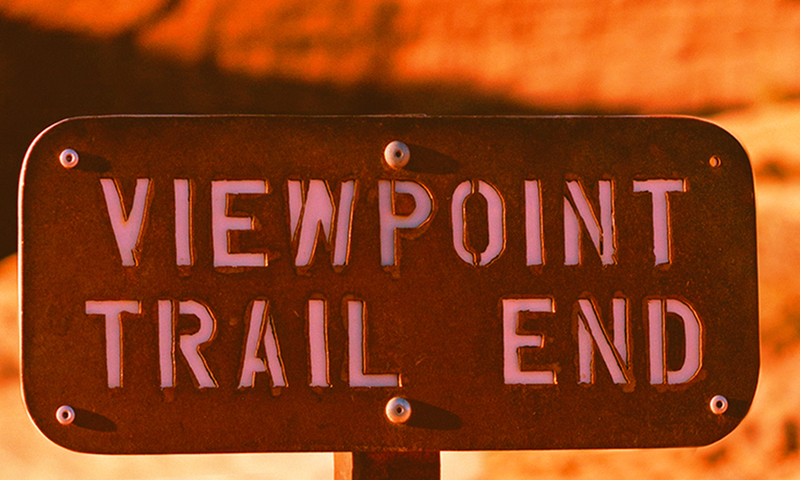 viewpoint trail end