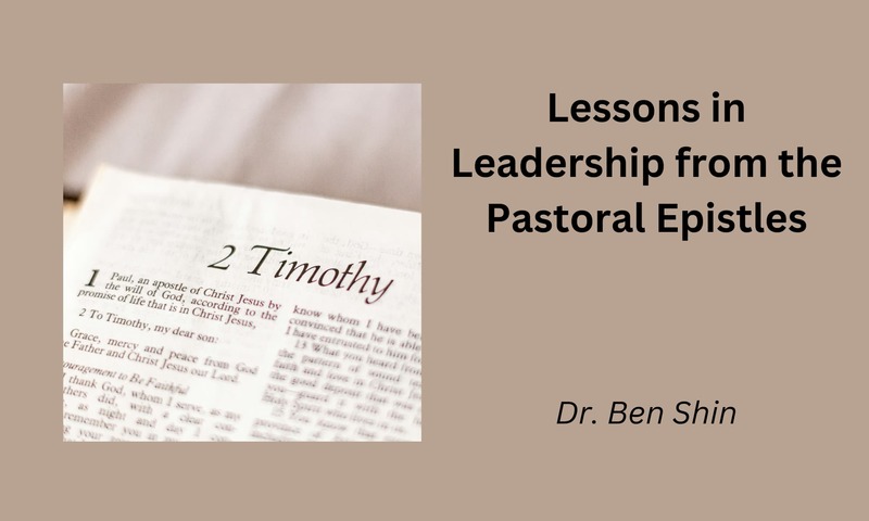 image shows series cover with 2 Timothy open 