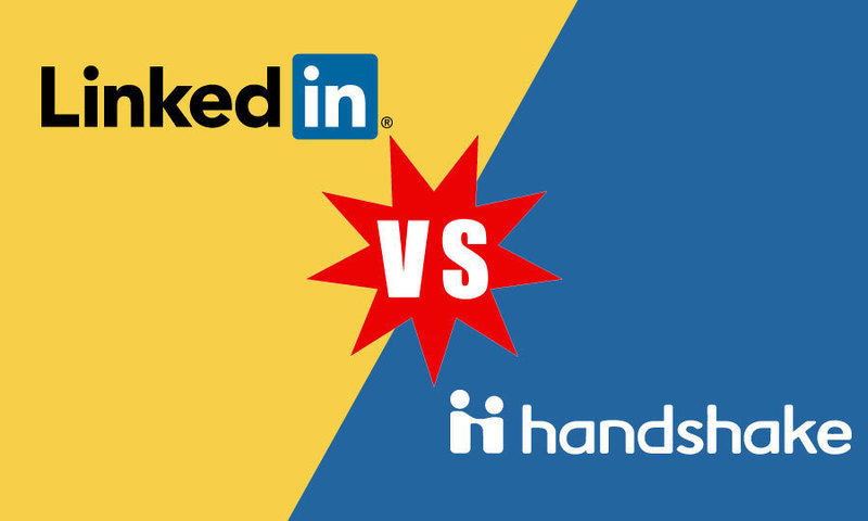 linkedin vs. handshake
