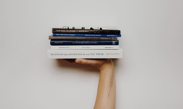 stack of books