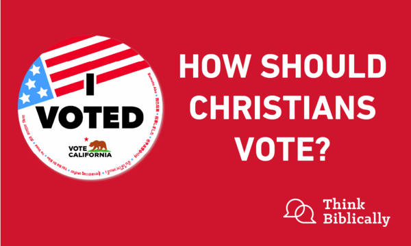 How Should Christians Vote? - Think Biblically - Biola University