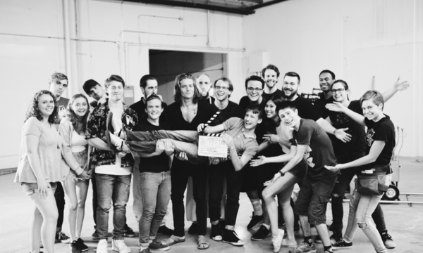 Student cast and crew of Wrapped