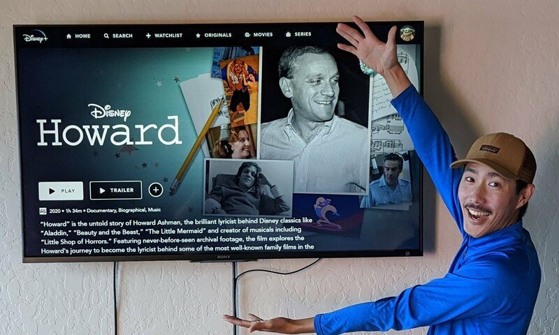 Stephen Yao with "Howard" feature film on Disney