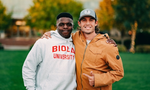 image shows Mehki and RobertAnthony