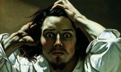 The Desperate Man (Le Désespéré) - oil on canvas