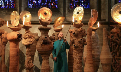 The Apostles Speaking in Tongues Lit by Their Own Lamps