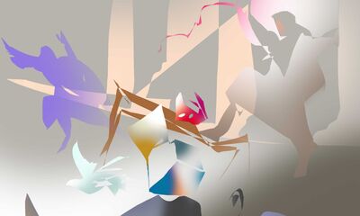 The Cleansing of the Temple - digital print