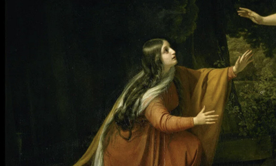 Christ's Appearance to Mary Magdalene after the Resurrection - oil on canvas