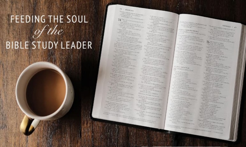 Feeding the Soul of the Bible Study Leader 