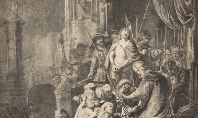 Christ Before Pilate - etching