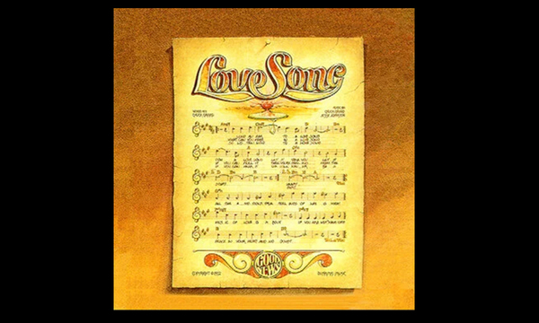 image shows a Love Song album cover