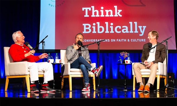 Josh, Sean, and Scott on stage