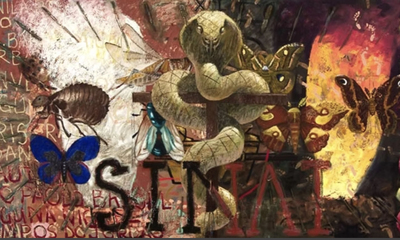 A Wreath for the Sinai Generation  - oil on canvas