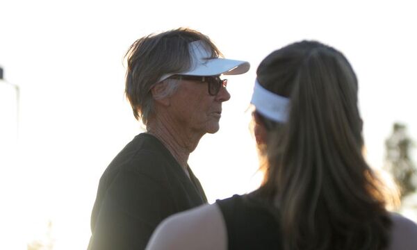 Image shows Dee Henry coaching