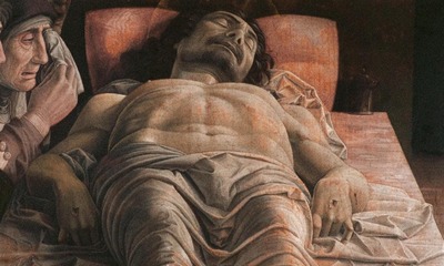 Painting of Christ in the tomb