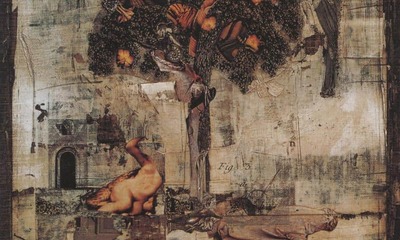 mixed media collage