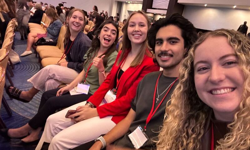 The Point Team at the Associated Collegiate Press West Cost Conference 