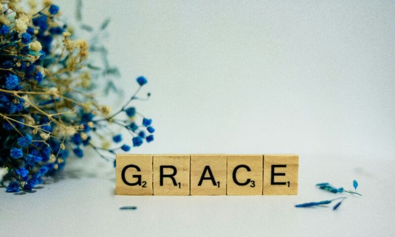 Grace in Block Letters