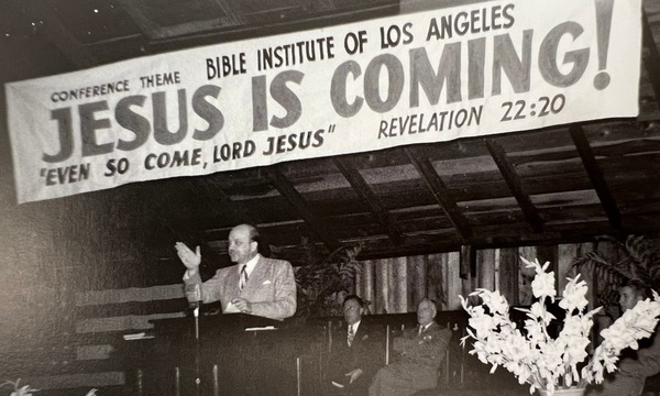image shows an early Torrey Conference