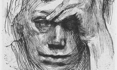 Self portrait of Kollwitz