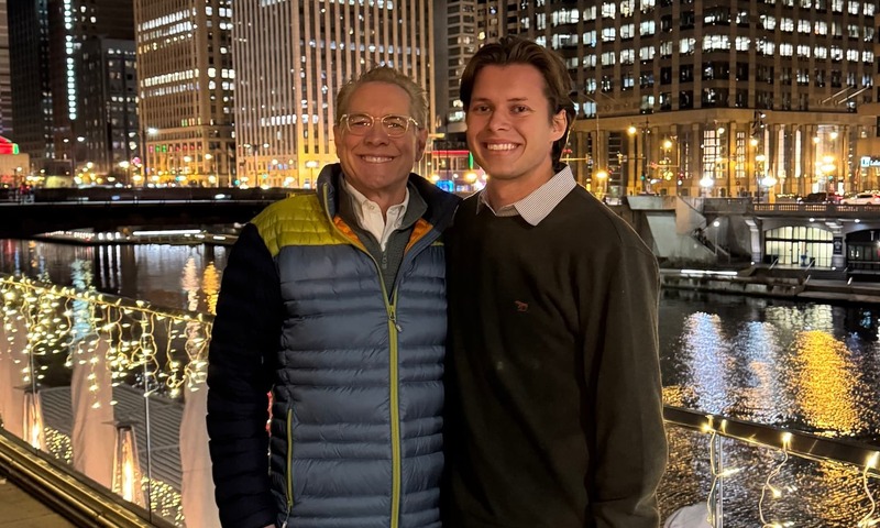 image shows Craig and Will Prichard