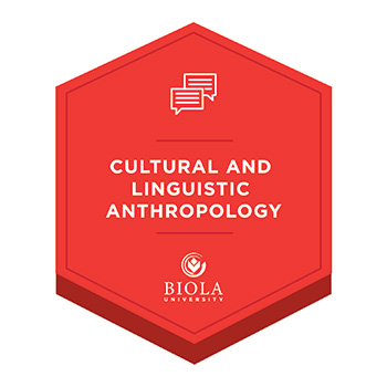 Badge: Cultural and Linguistic Anthropology 