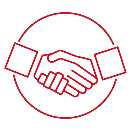 illustration of a handshake