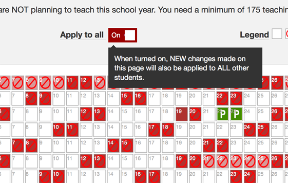 Screenshot: apply all