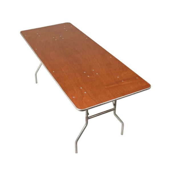 8' Wooden Table