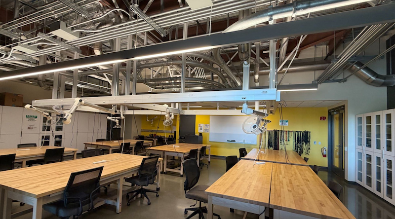 Circuits Laboratory inside the Lim Center