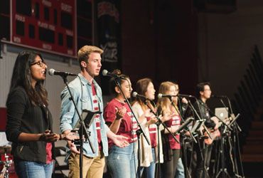 Global Voices Chapel worship team