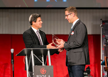 Cultural Award to David Kinnaman