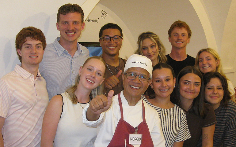 Biola in Rome Study Abroad students