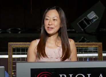 Christina Lee Kim speaking at Torrey Memorial Bible Conference