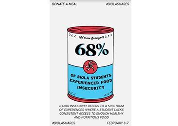 Donate a meal flyer