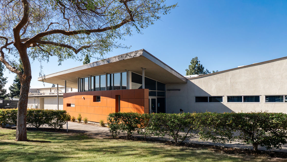 Exterior view of Production Center