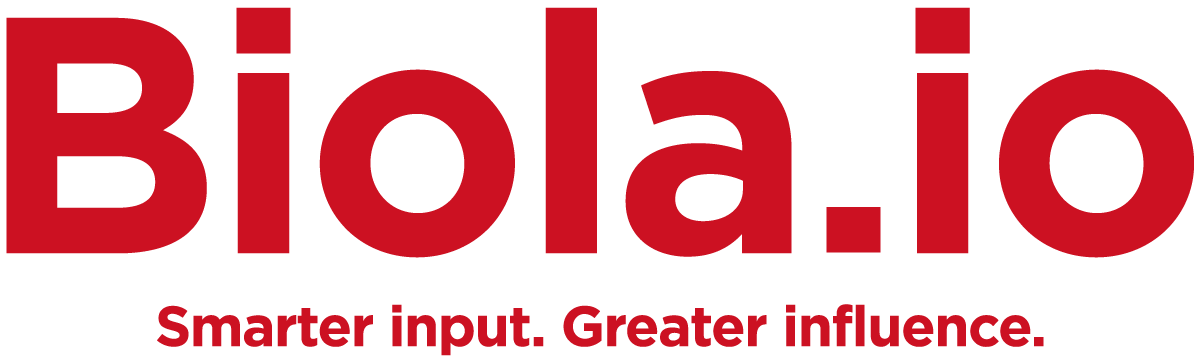 Biola.io: Smarter input. Greater influence.