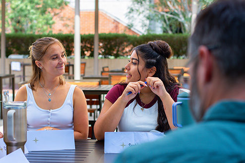 students at Griffith Observatory