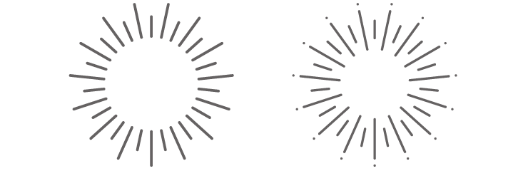 sunburst graphics